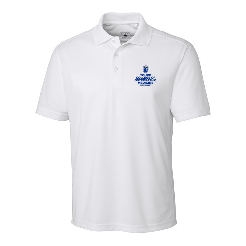  C&B White Clique Ice Pique Polo - Touro University Touro College of Osteopathic Medicine