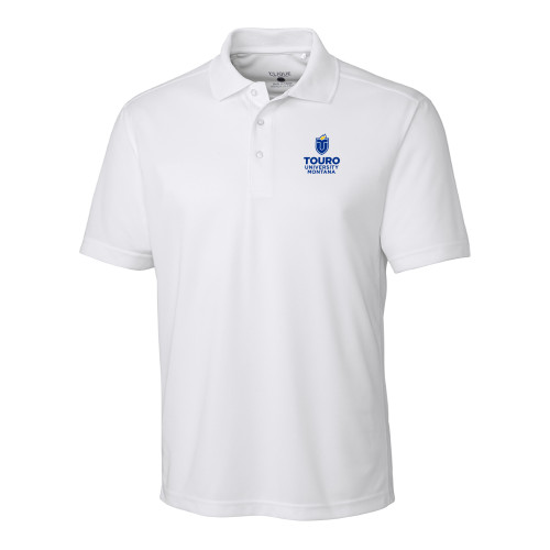  C&B White Clique Ice Pique Polo - Touro Montana Horizontal