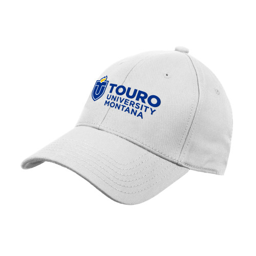  White Structured Adjustable Pro Style Hat - Touro Montana Horizontal