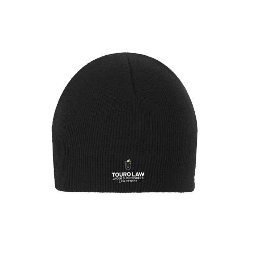  Black Knit Beanie - Touro University Touro Law Center