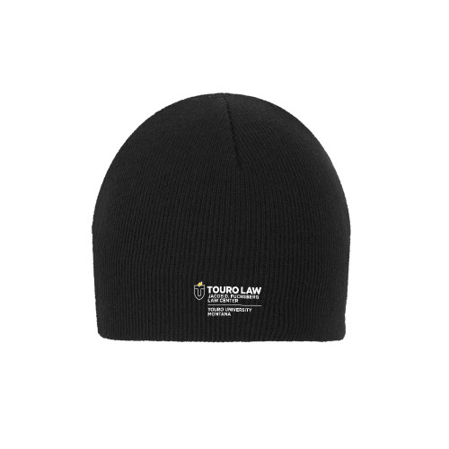  Black Knit Beanie - Touro Law - Touro Montana