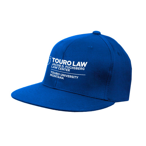  Royal Flat Bill Snapback Hat - Touro Law - Touro Montana