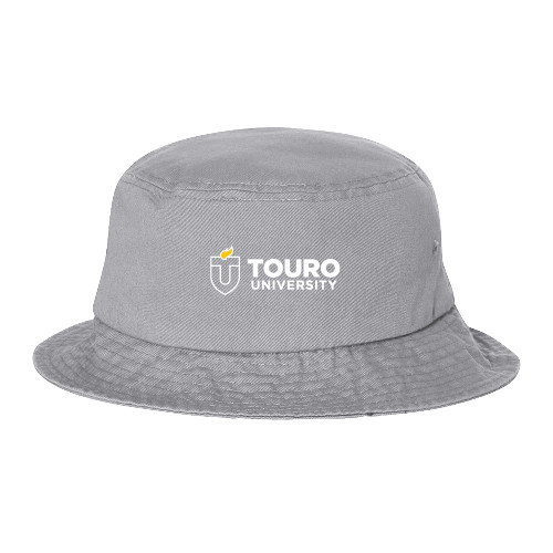  Sportsman Grey Bucket Hat - Touro University Horizontal