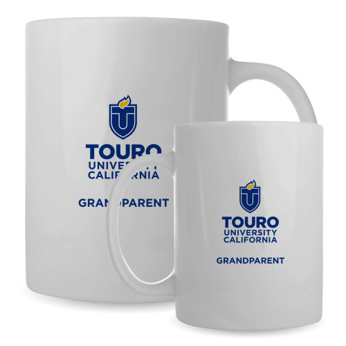 Full Color White Mug 15oz - Touro University CA Grandparent