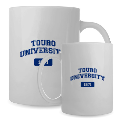 Full Color White Mug 15oz - Touro 1971