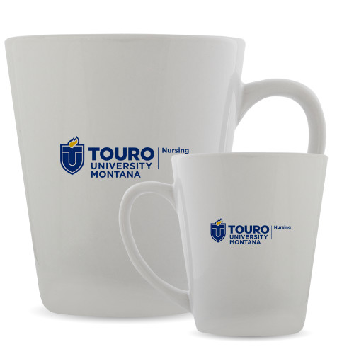  Full Color Latte Mug 12oz - Touro Montana Nursing Horizontal
