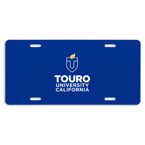  License Plate - Touro University Stacked