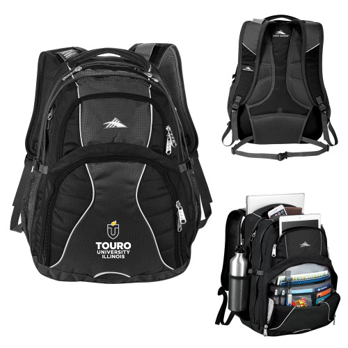  High Sierra Black Swerve Computer Backpack - Illinois - Touro University