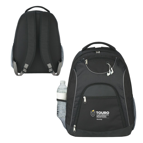  The Ultimate Black Computer Backpack - Touro Montana Nursing Vertical
