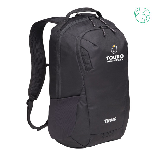  Thule Black Recycled Lumion 15 in. Computer Backpack - Touro University Stacked