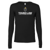 Thumbnail image for  Bella + Canvas Black Jersey Cotton Long Sleeve T Shirt