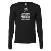 Thumbnail image for  Bella + Canvas Black Jersey Cotton Long Sleeve T Shirt