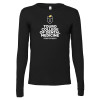 Thumbnail image for  Bella + Canvas Black Jersey Cotton Long Sleeve T Shirt