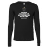 Thumbnail image for  Bella + Canvas Black Jersey Cotton Long Sleeve T Shirt