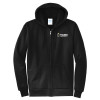 Thumbnail image for  Extended Black Fleece Full Zip Hoodie