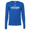 Thumbnail image for  Bella + Canvas Royal Jersey Cotton Long Sleeve T Shirt