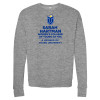 Thumbnail image for  Bella + Canvas Heather Grey Fleece Crew