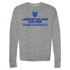 Thumbnail image for  Bella + Canvas Heather Grey Fleece Crew