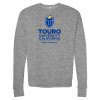 Thumbnail image for  Bella + Canvas Heather Grey Fleece Crew