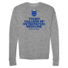 Thumbnail image for  Bella + Canvas Heather Grey Fleece Crew