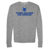 Thumbnail image for  Bella + Canvas Heather Grey Fleece Crew