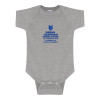 Thumbnail image for  Grey Infant Onesie