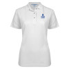 Thumbnail image for  Womens Silk Touch White Pique Polo