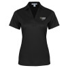 Thumbnail image for  Womens Black Performance Fine Jacquard Polo