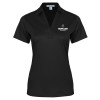 Thumbnail image for  Womens Black Performance Fine Jacquard Polo