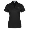 Thumbnail image for  Womens Black Performance Fine Jacquard Polo