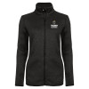 Thumbnail image for  Womens Black Heather Fleece Jacket