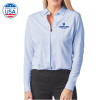 Thumbnail image for  Womens Light Blue Elitech Prestige Knit Long Sleeve Shirt 