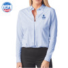 Thumbnail image for  Womens Light Blue Elitech Prestige Knit Long Sleeve Shirt 