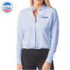 Thumbnail image for  Womens Light Blue Elitech Prestige Knit Long Sleeve Shirt 