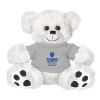 Thumbnail image for  Plush Big Paw 8 1/2 inch White Bear w/Grey Shirt