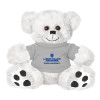 Thumbnail image for  Plush Big Paw 8 1/2 inch White Bear w/Grey Shirt