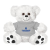 Thumbnail image for  Plush Big Paw 8 1/2 inch White Bear w/Grey Shirt