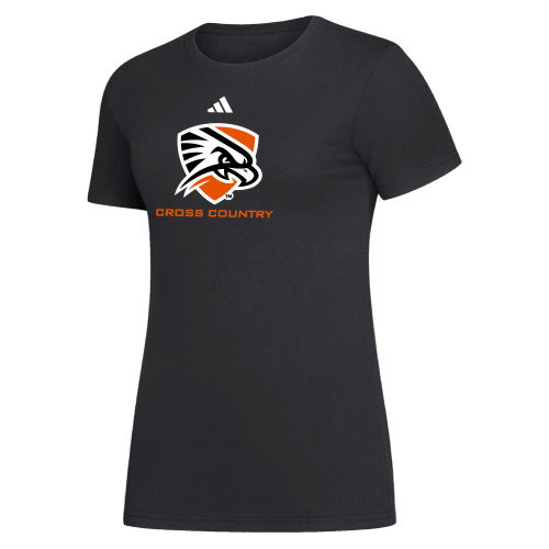  Adidas Womens Black Fresh Tee - Cross Country_Adidas