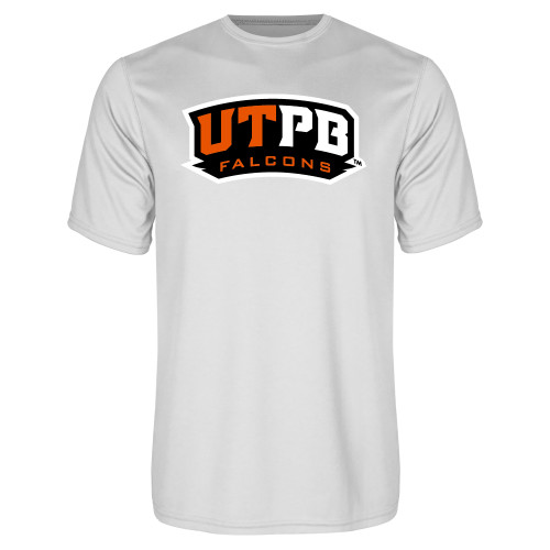  White Performance Tee - UTPB Falcons