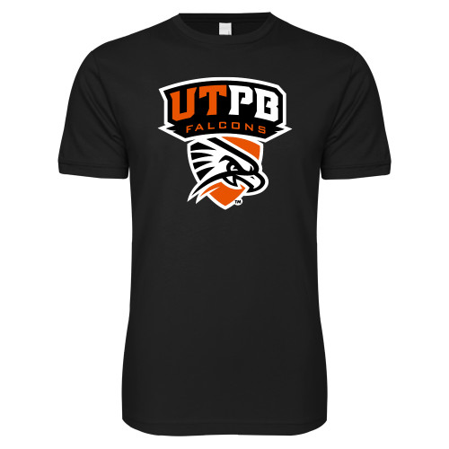  Next Level Black SoftStyle T Shirt - Official Logo