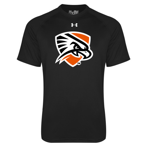  Under Armour Black Tech Tee - Falcon Shield