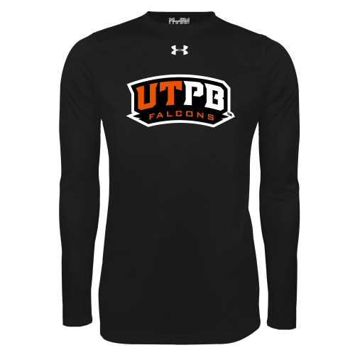  Under Armour Black Long Sleeve Tech Tee - UTPB Falcons