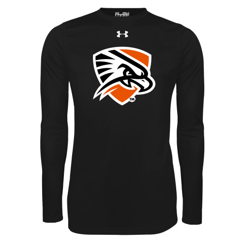  Under Armour Black Long Sleeve Tech Tee - Falcon Shield
