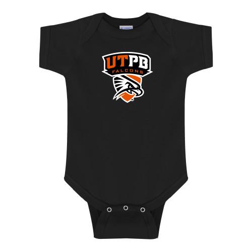  Black Infant Onesie - Official Logo