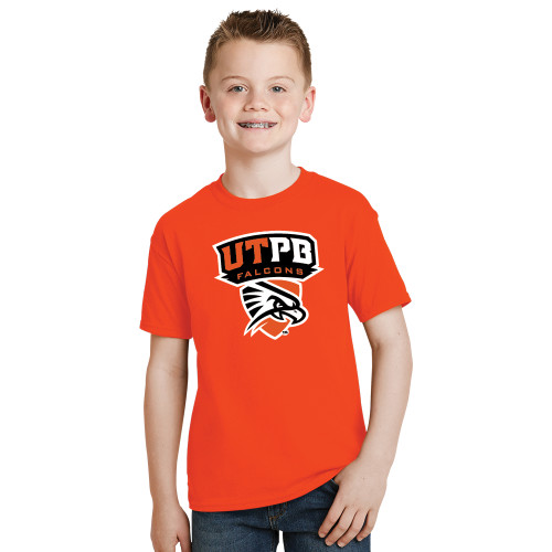  Youth Orange T Shirt - Official Logo