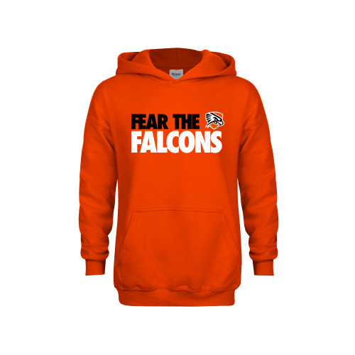  Youth Orange Fleece Hoodie - Fear The Falcons