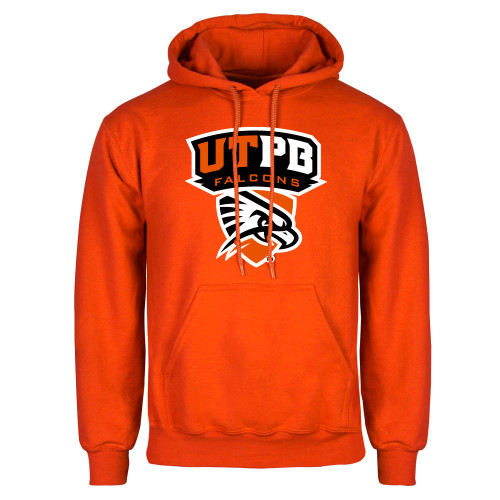  Orange Fleece Hoodie - Official Logo