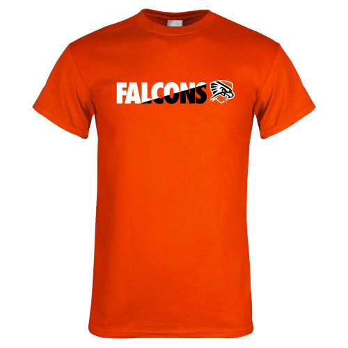  Orange T Shirt - Falcons Split Two-Tone
