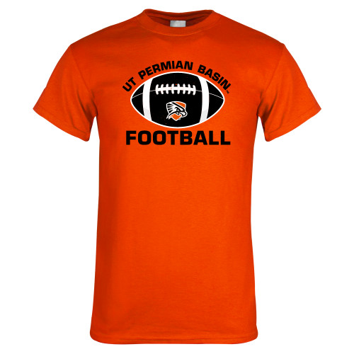  Orange T Shirt - UT Permian Basin Arched w/ Full Ball