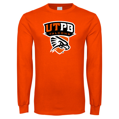  Orange Long Sleeve T-Shirt - Official Logo
